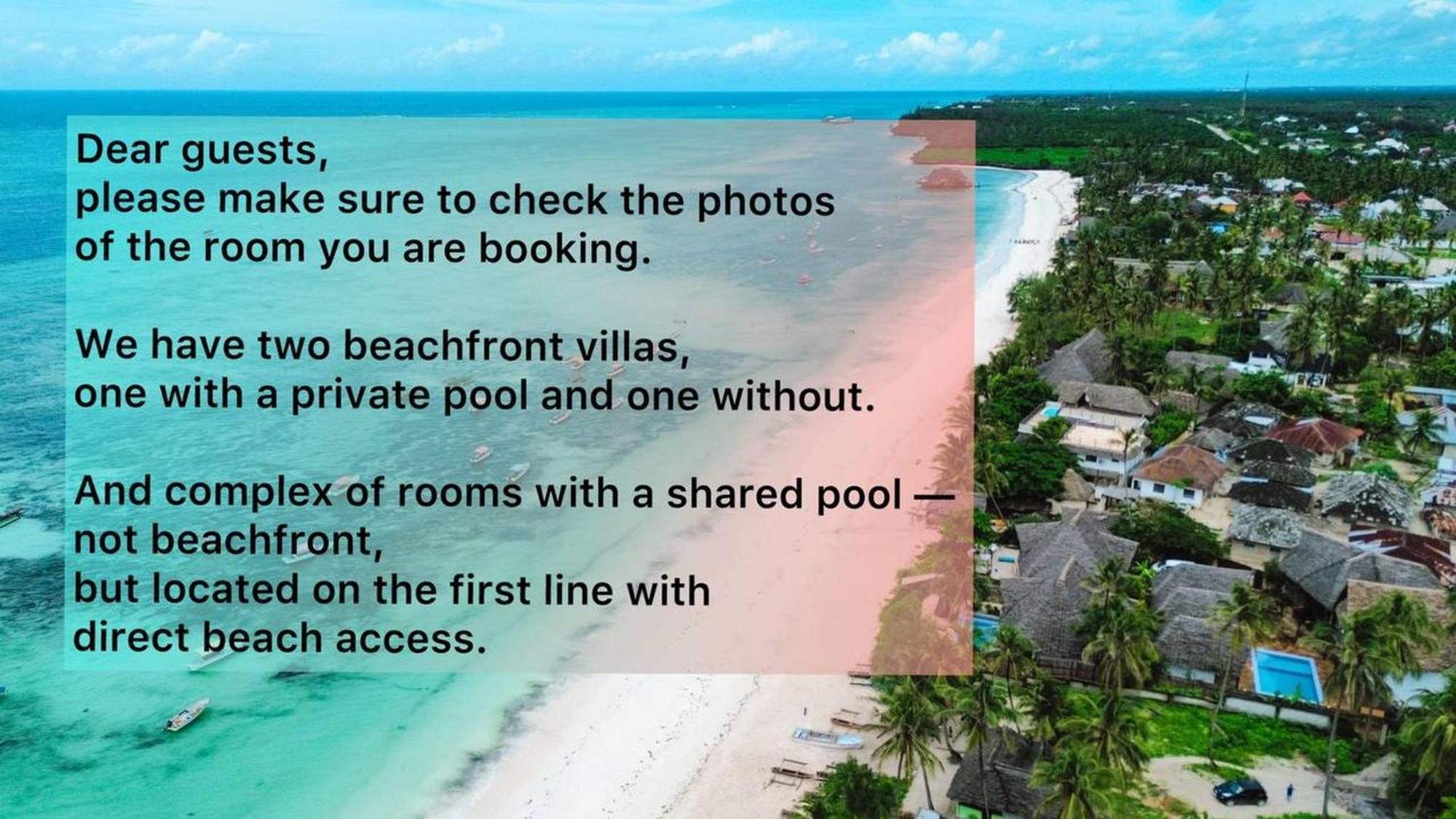 Bitcoin Beach Hotel Zanzibar Michamvi Kae Экстерьер фото